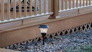 Cladding & Endcap Installation: Your installation guide for UltraDeck Cladding UltraDeck Cladding: Cladding Dimensions: UltraDeck Natural, Triumph, and Fusion : 3/8" x 4" x 12' UltraDeck Rustic :
