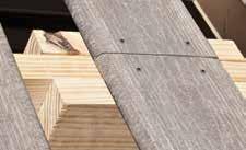 ! i Plank & End Gapping: When installing UltraDeck decking, gapping guidelines must be followed to ensure that gaps between decking and end gaps allow for proper expansion/contraction, drainage, and