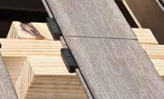 to the end gapping chart, Figure 1). With all fastening methods, make sure to use two fasteners for attachment of deck boards to each joist.