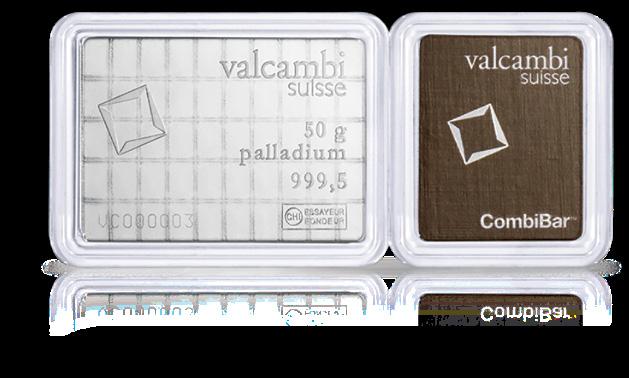 Valcambi prescores the bar so it can be broken into individual 1 gram pieces.