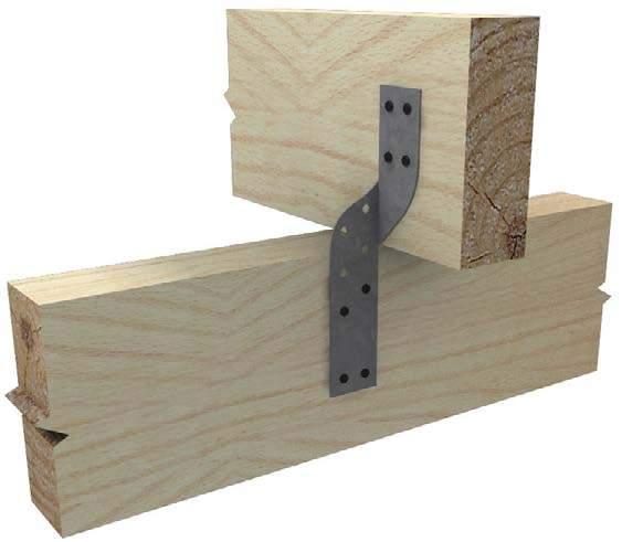 Tie-Down Connectors Unitie Universal ties for joining timber at right angles. Pryda s Unitie is a simple metal tie for joining timbers cording at right angles.