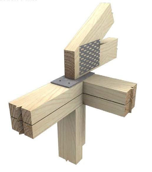 Brackets Anti Crush Plate Pryda Anti-crush Plates are used to avoid crushing of the timber wall plate at supports of heavily loaded timber trusses.