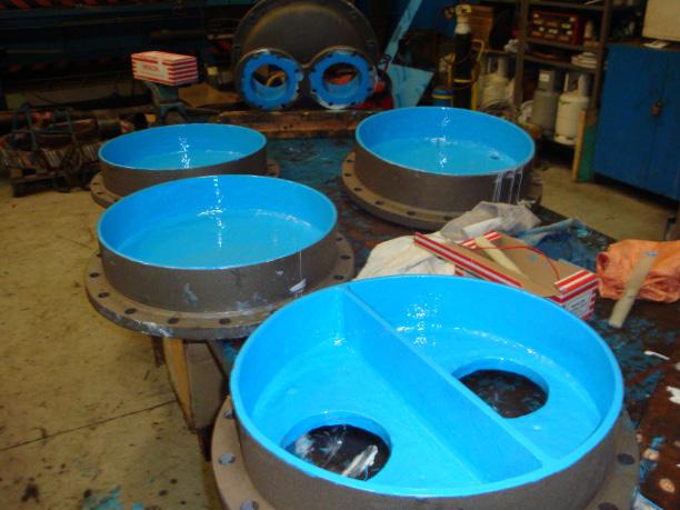 holes are protected with Wencon Coating, in order to separate