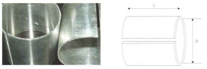 31-50 34-70 58-94 60-130 SUPPORT RING Support ring size (mm) L D Wall thickness 20 13 1.0 25 19 1.5 30 27 1.5 40 44 2.0 50 60 2.0 60 70 2.
