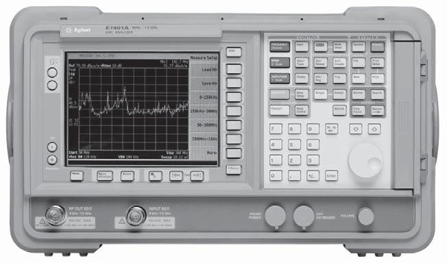 Agilent E7400A Series EMC Analyzers Data Sheet These specifications apply to the Agilent Technologies E7402A and E7405A EMC analyzers.