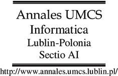 Annales UMCS Informatica AI X, 1 (2010) 61-68 DOI: 10.