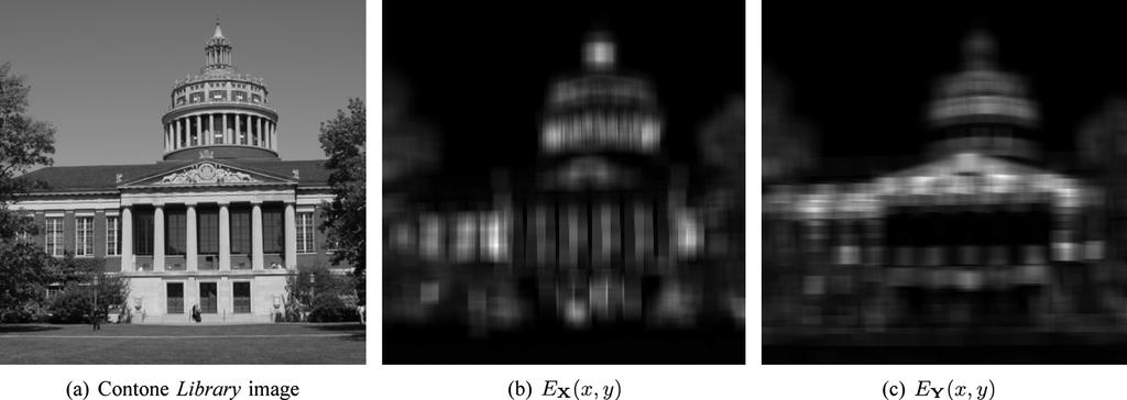 2732 IEEE TRANSACTIONS ON IMAGE PROCESSING, VOL. 18, NO. 12, DECEMBER 2009 Fig. 20. Contone Library image and the corresponding spatial activity representations along the horizontal and vertical directions.