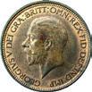 5% copper, 3% tin and 1.5% zinc) and the head being modified in 1925, this problem was not completely solved until the issue of the smaller head type in 1928. GEORGE V Britannia Reverse, Bronze 26mm.