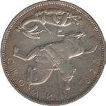 In 1935 to celebrate the kings Silver Jubilee a larger number of special crowns were struck featuring an Art Deco St George slaying the dragon.