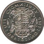 CROWNS EDWARD VIII.500 silver, 38.6mm Date ESC Mintage VF EF UNC/BU 1937 391C Reverse as George VI 1937.