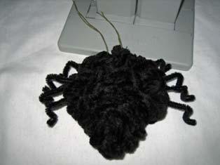 Then using your yarn make 1 loops on each side of the  7.