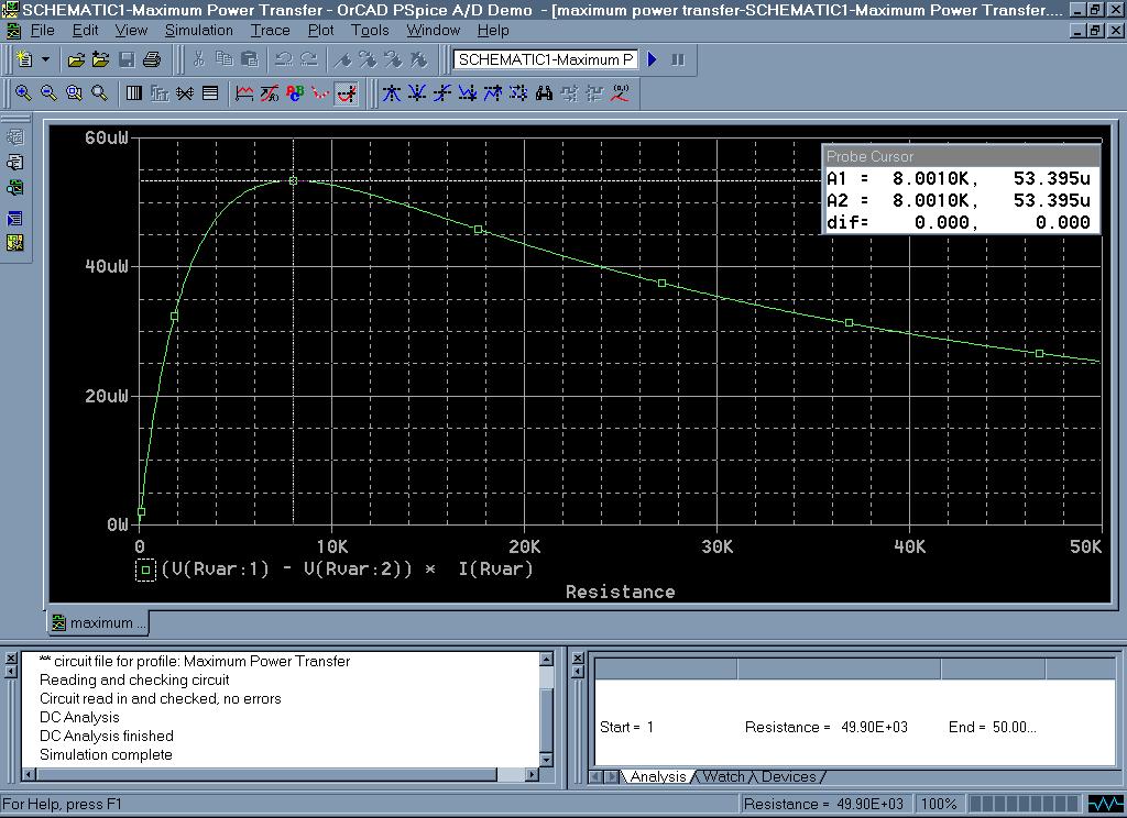 Version 1.1 26 of 33 Figure 24. Plot of Maximum Power Transferred Curve.
