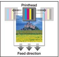 Scanning Term used in inkjet industry for multi pass printing Means that the printer performs many passes over the substrate The printhead scans back and forth Ensures full coverage of the image