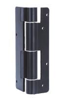 Also available: 25 pairs with screws 5 3/" Self-Closing Aluminum Hinge NW09-BK Black