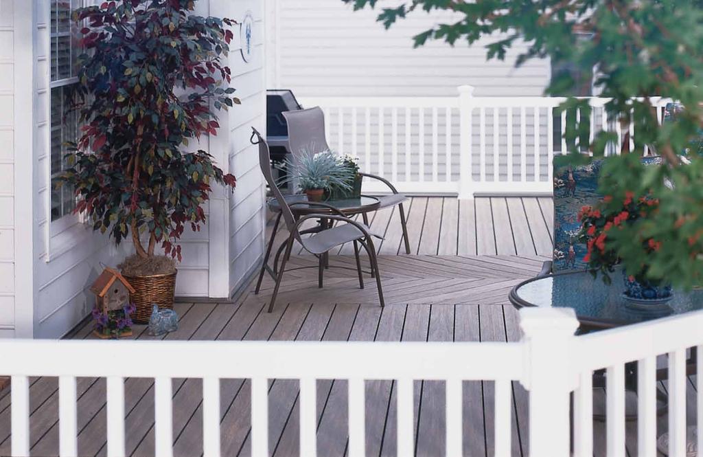Now you can make your porch, walk or deck railing beautiful, safe and last a lifetime!