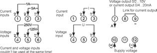 .200 Hz Transmitter CVT 500 convert current or voltage signals to proportional industry standard signal 0/4..20 ma, 0/2..10 V DC.