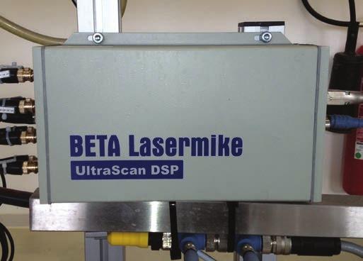 Schulman uses a Beta LaserMike UltraScan 1025 with DSP Snap Technology at the trough on its