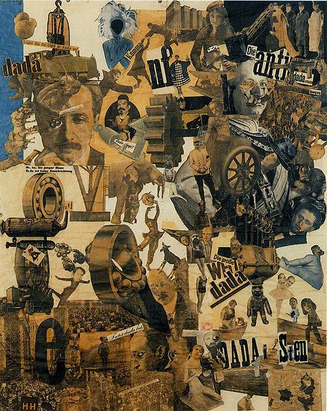 Dadaism Hannah Höch, Cut with the Dada Kitchen Knife through the Last Weimar Beer Belly Cultural