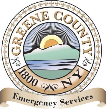 GREENE COUNTY DEPARTMENT OF EMERGENCY SERVICES Standard Fire Radio