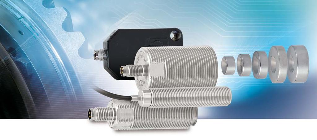 6 Magneto-inductive displacement sensors MDS-45 MDS-45 is the industry-standard version of the magneto-inductive sensor.