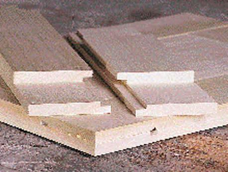 "L" shaped top fasteners x 2 7 /8" x 1 1 /4" tenons on ends I A Slot for top fasteners x 3 /4" dado in back E the peg in a round hole and end up with a visible square peg.