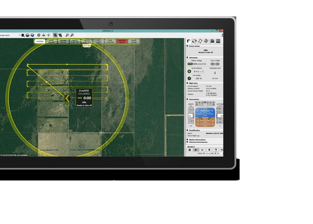 Plan & control your flight sensefly s intuitive emotion software makes it easy to plan and simulate your mapping mission.