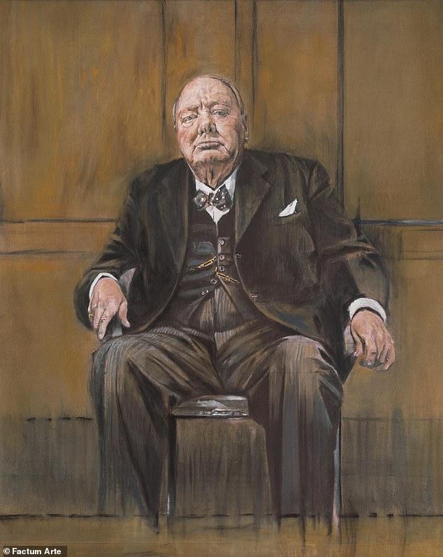 Commissioned to mark the Prime Minister's 80th birthday in 1954, Graham Sutherland's portrait was supposed to hang in Parliament. But Churchill hated the work Never Surrender.