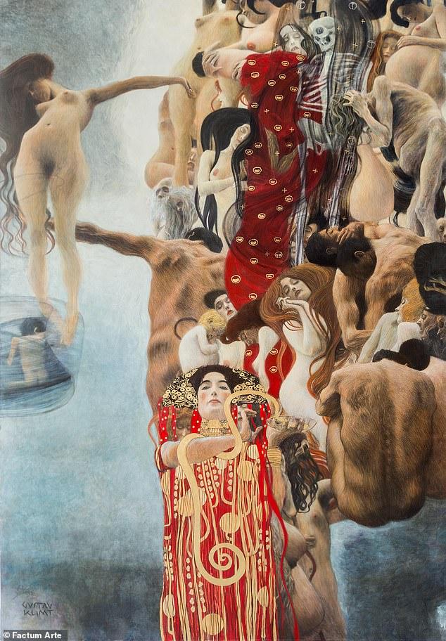 Medicine by Gustav Klimt, 1901.