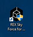 If using Windows 8, 8.1, 10: Step 1 To start, click on the Sky Force icon (Fig 2.1). Figure 2.