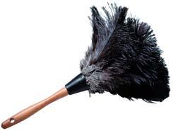 Inner layer is 100% non-woven material (no sponge inner layer) 20 IN PREMIUM AFRICAN FEATHER DUSTER BROWN 12/CS IMP-4630 4630 00729661119608 47121801 4630 Premium Line African Feather Duster superior