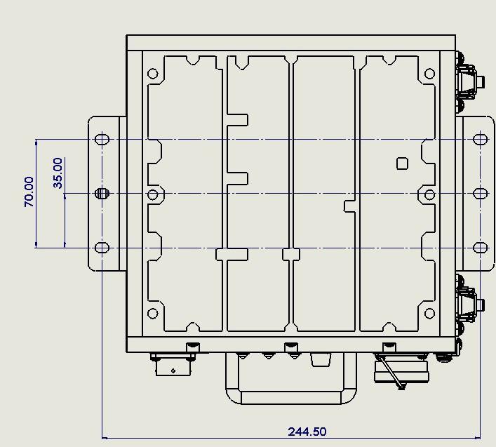 ORDERING INFORMATION Model RX1032 Configuration Ruggedized 32 Channel Thermocouple Instrument BLOCK DIAGRAM RX-10XX CHASSIS MOUNTING DIMENSIONS (IN MM)