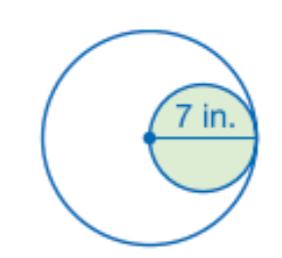 Level 5 Mr. McCoy is planning to install a circular pool. The circumference of the pool is 25 feet. Use π = 3.14. Part A: What is the approximate diameter of the pool? Show your work.