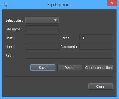 Site Name: This is a unique identifier that users can define so they know which FTP site Profile it is. Host: This is the location of the FTP site. Be sure not to include ftp. Before the host name.