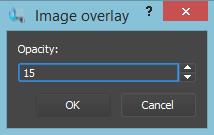 Saving an Image Overlay: After creating an Image Overlay, users may wish to save and store this for later use.