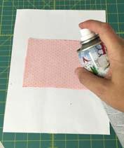 Cut a piece of fabric and a piece OESD StabilStick tear away slightly larger than the