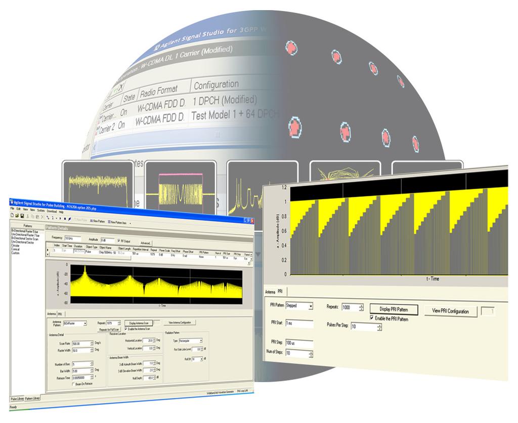 Agilent N7620A Signal Studio for Pulse Building Technical Overview Create a library of complex pulses and pulse patterns by selecting parameters in the software or by importing custom pulses Maximize