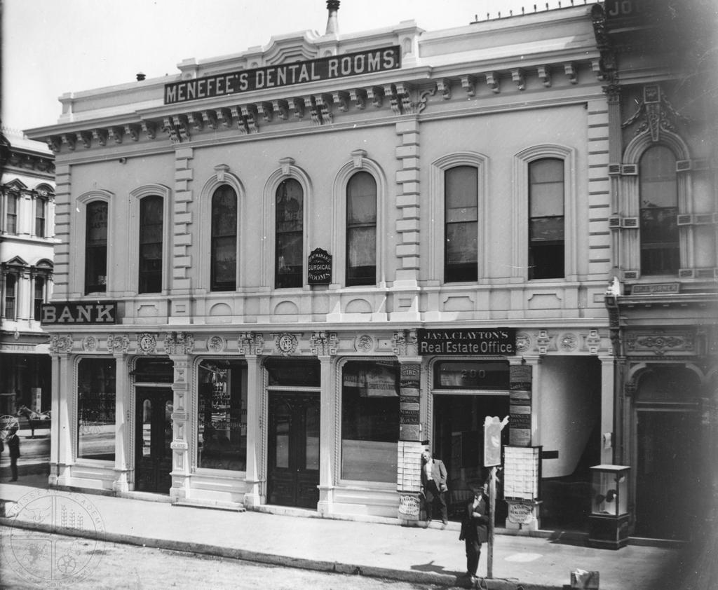 [6] Farmers National Gold Bank. In July 1874, the Farmers National Gold Bank of Sa