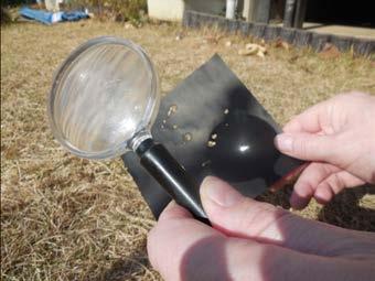 The science behind starting fires with a magnifying glass. Magnifying glasses are made with convex lenses. They are known as converging lenses.