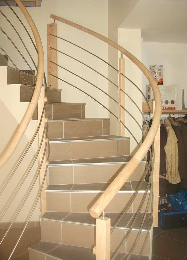 Tangent Hand Railing Using StairDesigner and 3D CADD An Over View One of the most difficult parts of stair building is building a solid continuous curved hand rail, and the most tricky question is