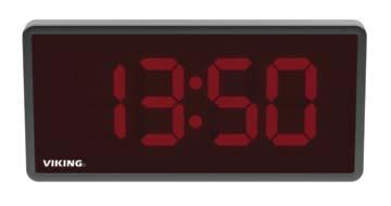 CL-D2 / CL-D4 Digital Clocks A. Specifications Display Digit Size: 2.5 (6.35 cm) and 4.0 (10.16 cm) tall Display Color: Vibrant Red Number of Digits: 4 digits Visibility: CL-D2: 100 ft. (30.