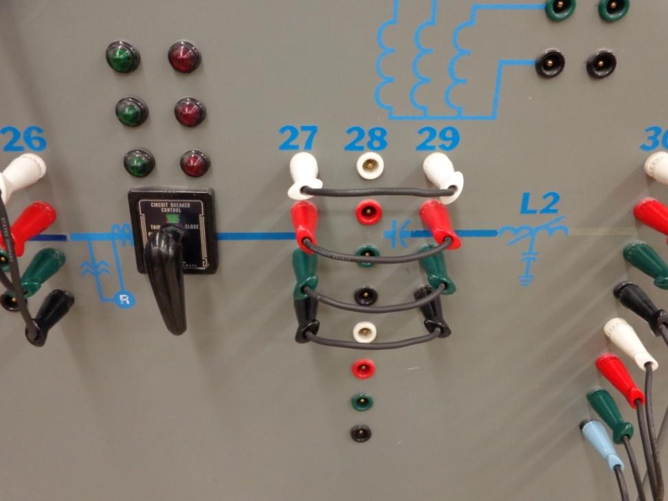 Figure 6 System Network used in this Lab. Note: 52 AC Circuit Breaker by ANSI/IEEE Standard Device Numbers.