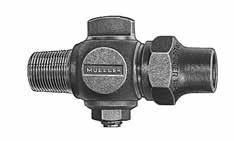 1/2" - 2" GROUND KEY DESIGN 5.10 CORPORATION VALVES Rev. 10-14 Shaded area indicates changes Outlet: F.I.P thread Outlet: F.I.P thread H-10045N 1/2" 1-1/4" 1-1/2" 2" H-10046N 1/2" 1-1/4" 1-1/2" 2" 3/4" H-15027N Outlet: I.