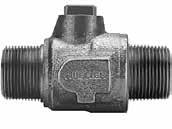 5.6 Rev. 10-14 Shaded area indicates changes 3/4" - 2" MUELLER 300 BALL CORPORATION VALVES B-2996N Outlet: M.I.P. thread B-20013N Outlet: M.