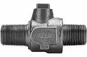 number: Example: B-25008N-10 For a 3/4" or 1" detachable T-head caps for corporation valves add "-00" to catalog number.