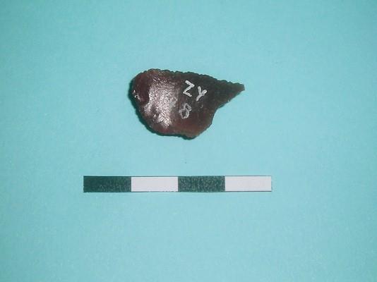 Flint Piercer Period: Mesolithic/Neolithic Date: 7000 2000BC Use: Piercing/Boring/Drilling Site: Culbin Sands (Morayshire) This flint tool has a sharp point.