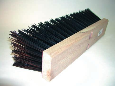 solvent and oil resistant bristles, 14" hardware block bored both sides, comes with