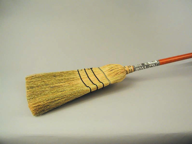 Long black flagged bristles are made of durable poly-pro and can withstand many harsh chemicals in virtually any