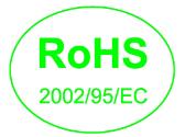 RoHS Compliance This series of laser diodes are designed and built to be fully compliant with the European Union Directive 2002/95EEC Restriction of the use of certain Hazardous Substances in
