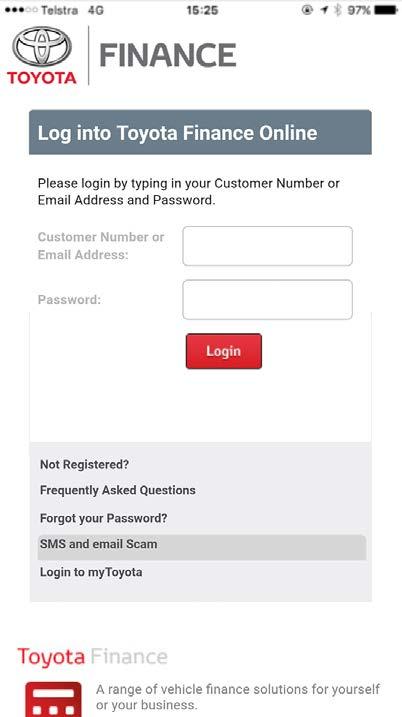 You will be taken to the user sign in page. Select Not Registered? 4.
