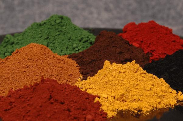Three Parts of Paint Pigment is the finely ground powder that